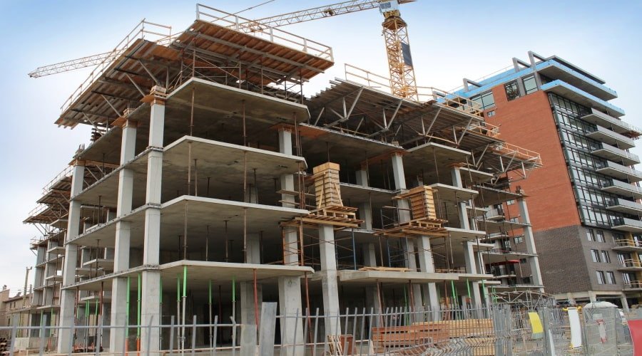 Commercial Construction - Office buildings and shopping centers